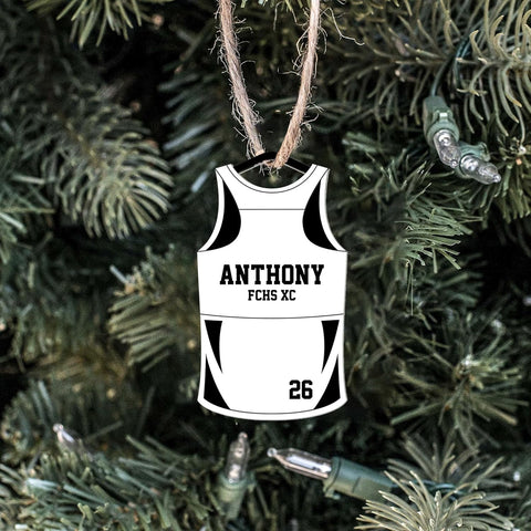Artparel Custom Runner Ornament 2024 Track and Field Ornament Custom Marathon Ornament Running Christmas Ornament Gift for Runner Running Man Running Lovers Running Ornaments for Xmas (RN6)