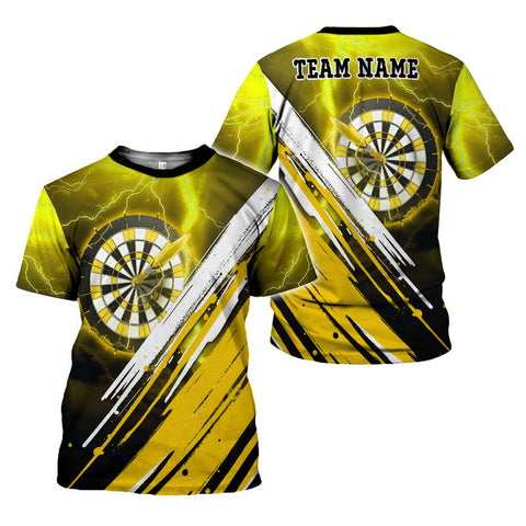 Personalized Dart Shirts for Men Women 3D, Custom Name Team Jersey, Dartboard Shirt S-5XL Gifts