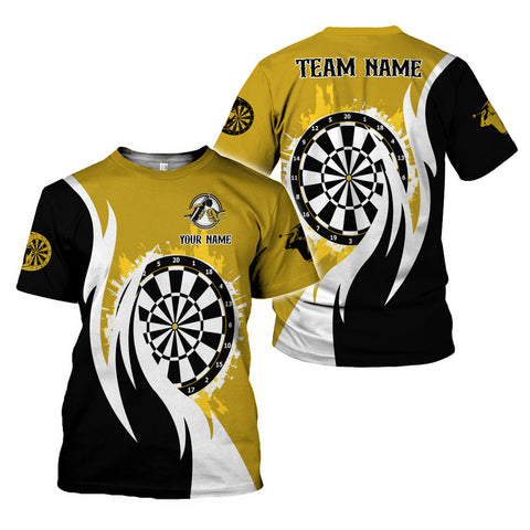 Personalized Dart 3D Shirts for Men Women 3D, Custom Name Team Dartboard Shirt S-5XL, Gifts shirt