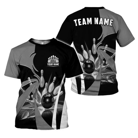Personalized Name Bowling Shirt 3D for Men Women, Custom Bowler Gift shirt, 3D All Over Printed Shirt