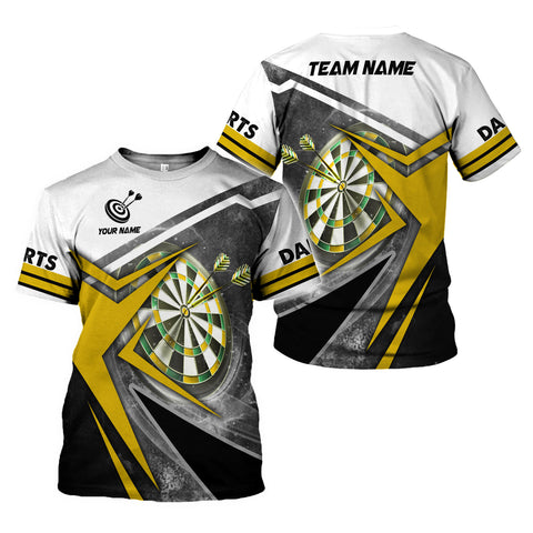 Personalized Dart 3D Shirts with Name, Custom Team Dartboard Shirt for Men Women, S-5XL Gifts shirt