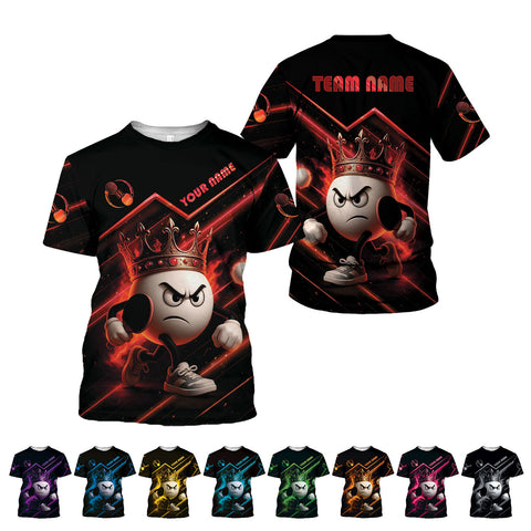 Custom Name Team's Name Table Tennis 3D T Shirt, personalized Table Tennis Shirts for Team, Men Women unisex shirt 3d