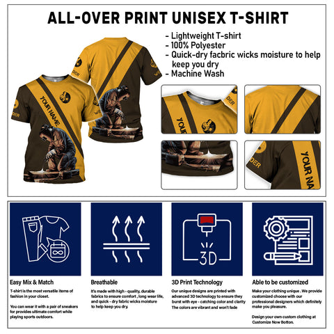 Personalized Name Welder Shirt 3D, Welder shirt Gift, Welding 3D All Printed Shirt for Men