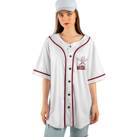 Personalized Baseball Jersey with Name, Baseball Shirts for baseball player, Jerseys for Men Women