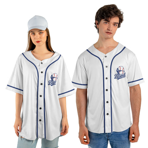 Personalized Baseball Jersey with Name, Custom Baseball Shirts for baseball player, unisex Jerseys for Men Women