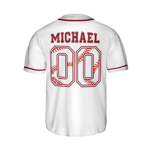 Personalized Baseball Jersey with Name, Baseball Shirts for baseball player, Jerseys for Men Women