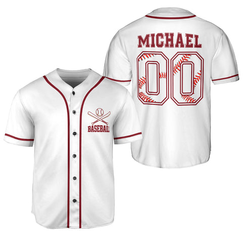 Personalized Baseball Jersey with Name, Baseball Shirts for baseball player, Jerseys for Men Women