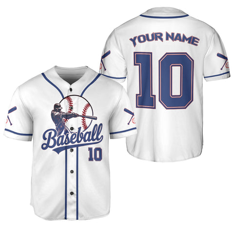 Personalized Name Baseball Jersey for Men Women, Baseball Shirts for baseball player