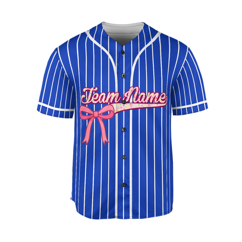 Personalized Bow Jerseys, Glitter Bow 3D Shirts for Women, Custom girl Gifts shirt