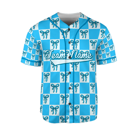 Personalized Girly Bow Jerseys, 3D Shirts for Women, Custom Gifts shirt for her