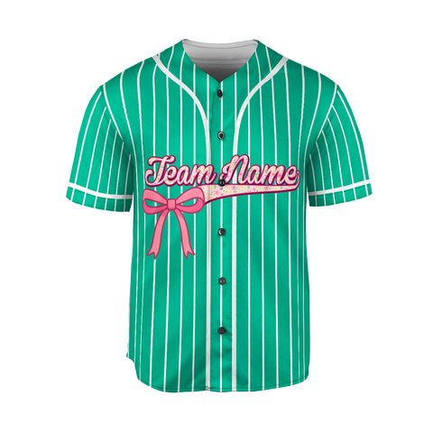Personalized Bow Jerseys, Glitter Bow 3D Shirts for Women, Custom girl Gifts shirt