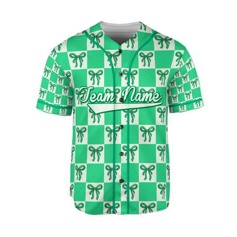 Personalized Girly Bow Jerseys, 3D Shirts for Women, Custom Gifts shirt for her