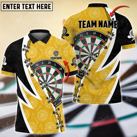 Mostprints Wing Darts Personalized Name, Team Name 3D Shirt ( 4 Colors )