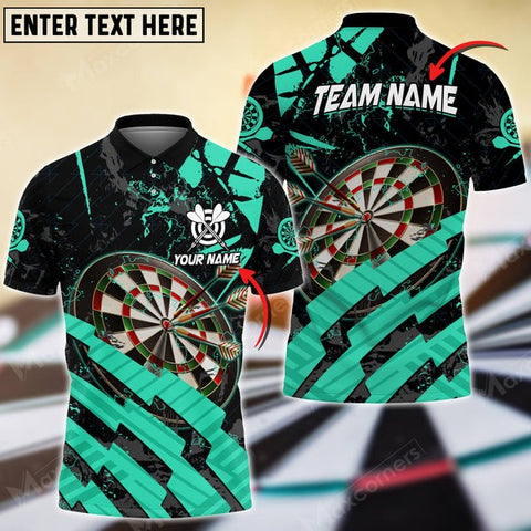 Mostprints Style Pattern Darts Multicolor Option Personalized Your Name 3D Shirt (4 Colors)