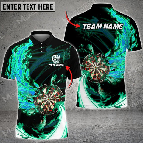 Mostprints Breath Of Fire Darts Multicolor Option Personalized Name 3D Shirt ( 4 Colors )