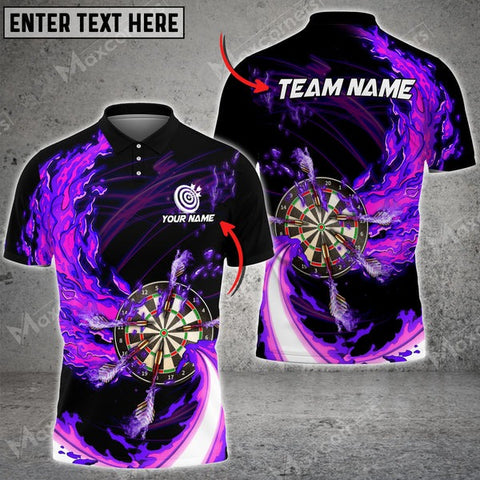 Mostprints Breath Of Fire Darts Multicolor Option Personalized Name 3D Shirt ( 4 Colors )