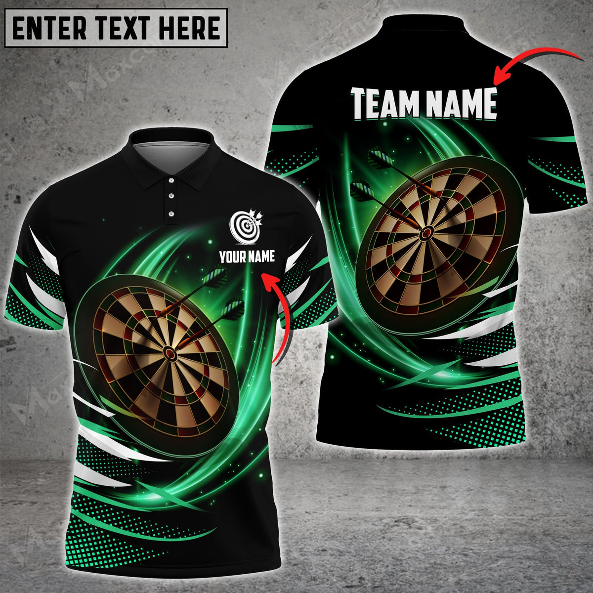 Mostprints Darts More Color Options Personalized Name, Team Name Unisex 3D Shirt