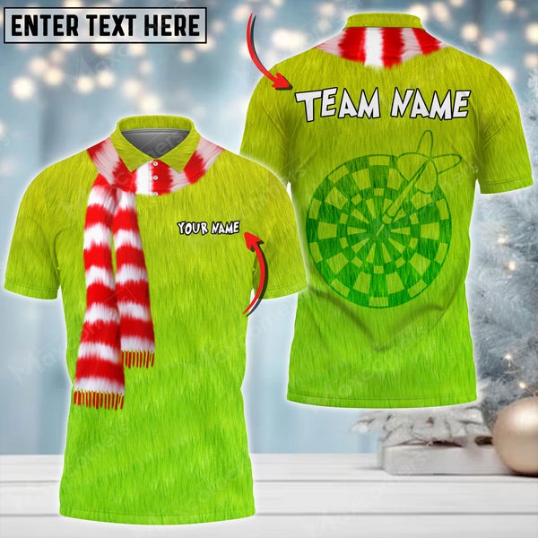 Mostprints Grinch Darts Personalized Name 3D Shirt