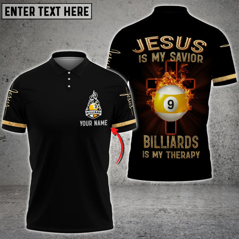 Mostprints Billiard Jesus Billiards Ball 9 Personalized Unisex Shirt