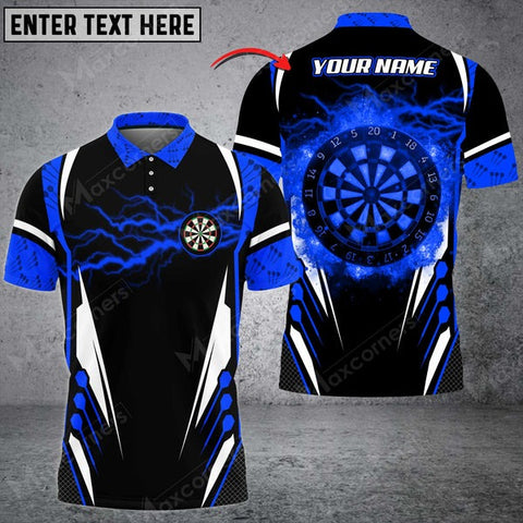 Mostprints Thunder Darts Personalized Name 3D Shirt