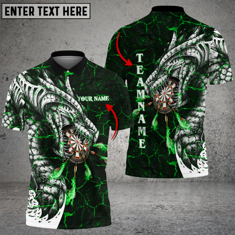 Mostprints Magma Dragon Darts Multicolor Option Personalized Name 3D Shirt