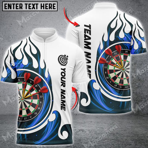 Mostprints Fire Blaster Darts Multicolor Option Personalized Name 3D Shirt ( 4 Colors )