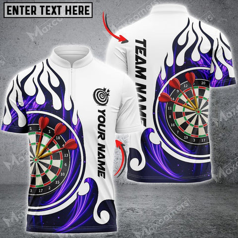 Mostprints Fire Blaster Darts Multicolor Option Personalized Name 3D Shirt ( 4 Colors )