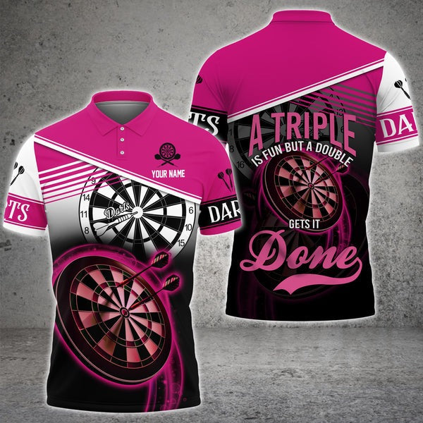 Mostprints You Wish You Could Shoot Like A Girl Darts Personalized Name 3D Shirt