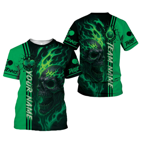 Personalized Table Tennis 3D Shirt Name Team's Name, Table Tennis Shirts, Funny Shirts for Team, Men Women unisex 3D shirt