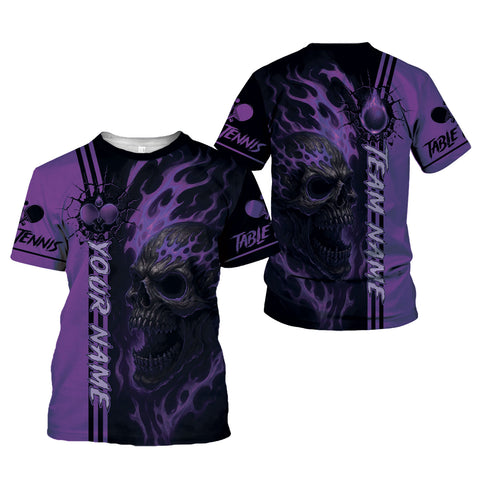 Personalized Table Tennis 3D Shirt Name Team's Name, Table Tennis Shirts, Funny Shirts for Team, Men Women unisex 3D shirt