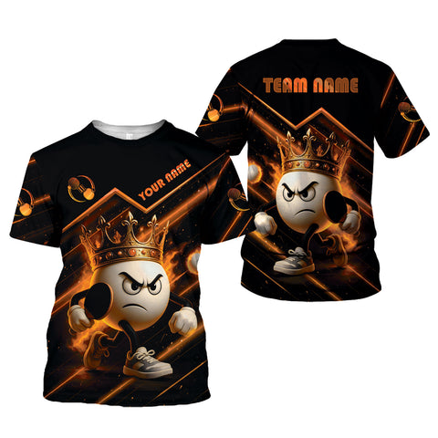 Custom Name Team's Name Table Tennis 3D T Shirt, personalized Table Tennis Shirts for Team, Men Women unisex shirt 3d