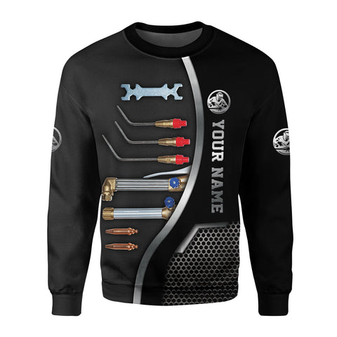 Personalized Name Welder 3D Shirt, Welding 3D All Printed Shirt, Welder shirt Gift for Men