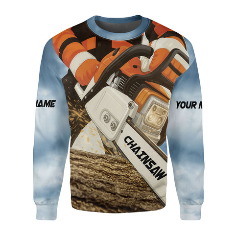 Personalized Name Logger 3D Shirtn, Arborist gift shirt, Short Sleeve unisex Tee Casual Wear unisex shirt for men women