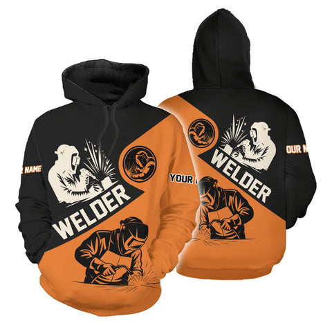 Personalized Name Welder Shirt 3D, Welder shirt Gift for Men, Welding 3D All Printed Shirt