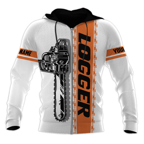 Custom Name Logger 3D Shirt, Arborist gift shirt for men, Short Sleeve unisex Tee Casual Wear
