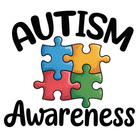 10pcs Autism Awareness Sticker, Sticker for Laptops Car Window Hard Hats Helmets Water Bottles, Bumper Stickers Waterproof Vinyl Decals