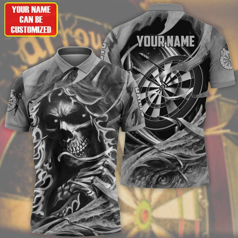 Mostprints Reaper Darts All Over Printed Personalized Name Unisex 3D Shirt