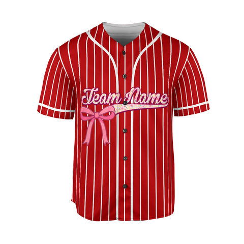 Personalized Bow Jerseys, Glitter Bow 3D Shirts for Women, Custom girl Gifts shirt