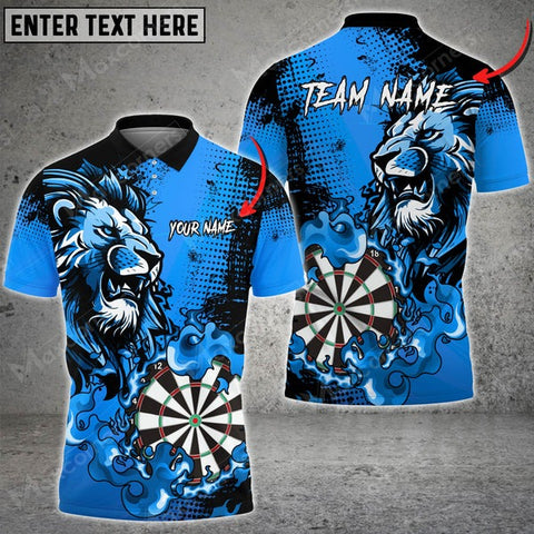 Mostprints Darts Lion King Dartboard Multicolor Option Customized Name, Team Name 3D Shirt