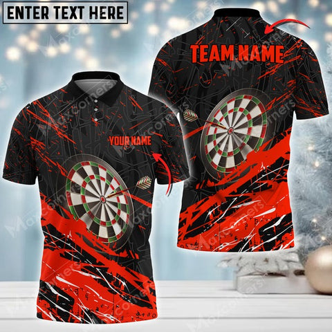 Mostprints Style Darts Multicolor Option Personalized Your Name 3D Shirt (4 Colors)