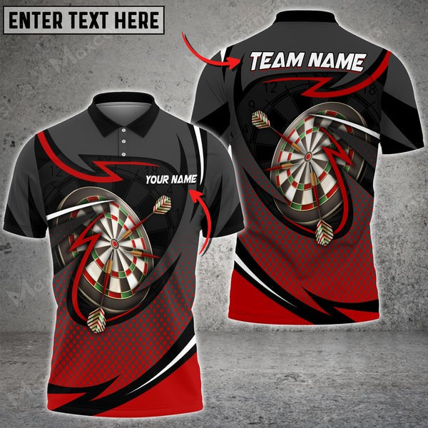 Mostprints Breath Of Thunder Darts Personalized Name, Team Name Unisex 3D Shirt