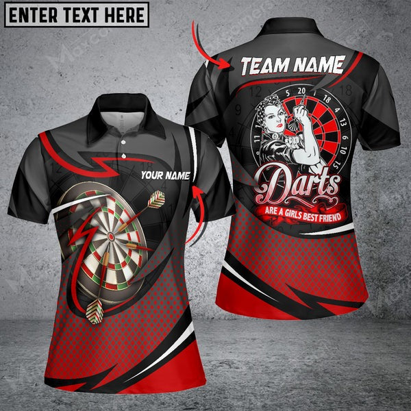 Mostprints Darts Personalized Name, Team Name Unisex 3D Shirt