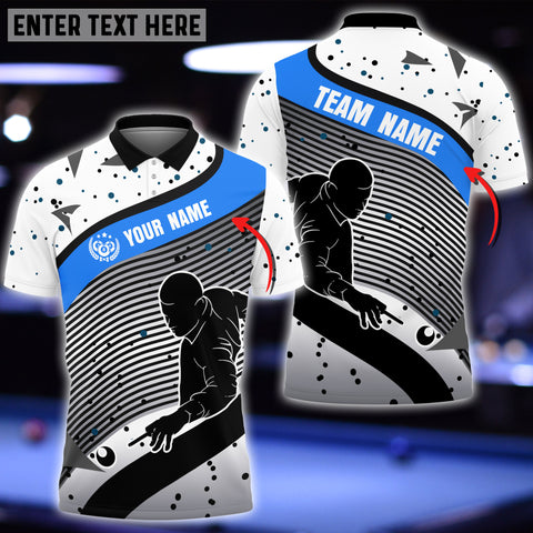 Mostprints Personalized Name, Team Name Billiard Ball Player 3D Shirt