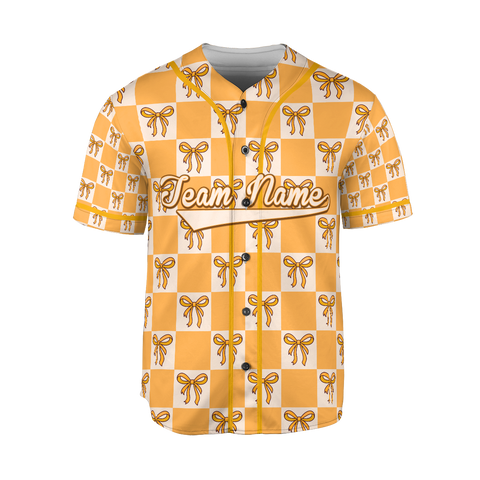 Personalized Girly Bow Jerseys, 3D Shirts for Women, Custom Gifts shirt for her