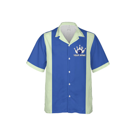 Personalized Name Team Name Bowling Hawaii Shirts for Men and Women 3D, Bowling Hawaiian Shirts for Team Bowling, Bowling fan Gift