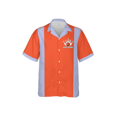 Personalized Name Team Name Bowling Hawaii Shirts for Men and Women 3D, Bowling Hawaiian Shirts for Team Bowling, Bowling fan Gift
