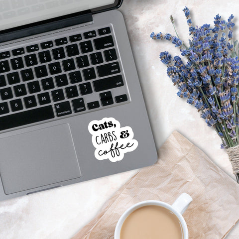 Black Cat Sticker, Funny Cat Sticker, Water Bottle Sticker, Cat Stickers, Cat Decal, Laptop Sticker, Funny Stickers, Best Friend Gift