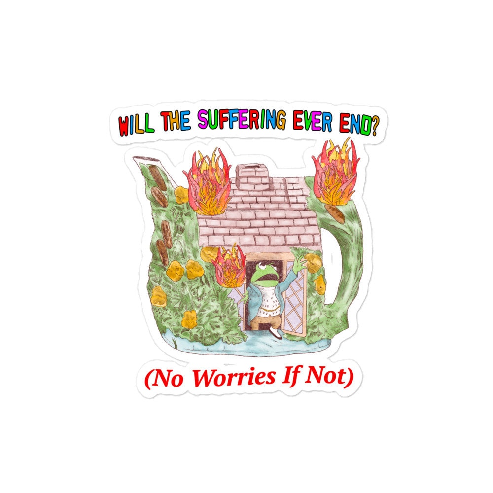 No Worries If Not Bubble-free stickers
