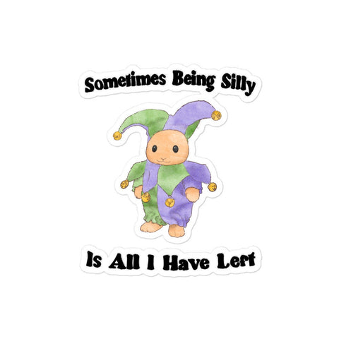 Being Silly Bubble-free stickers