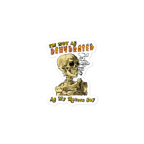 Not Dehydrated Bubble-free stickers